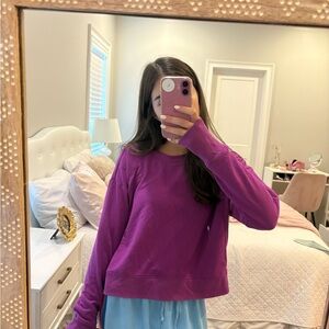 Apana Women's Vibrant Purple Sweatshirt